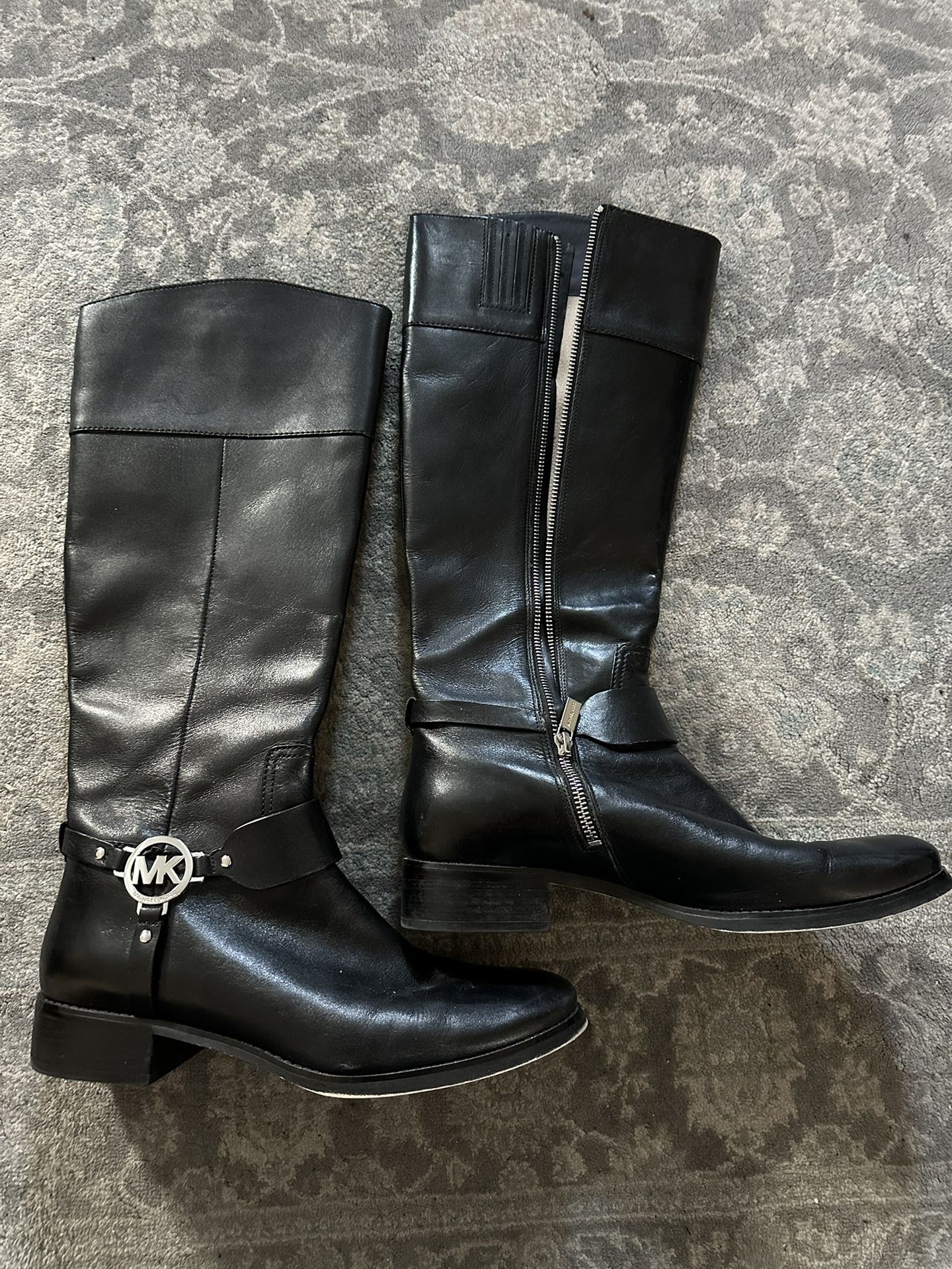 Michael Kors Women’s Black Riding Boots Size 11