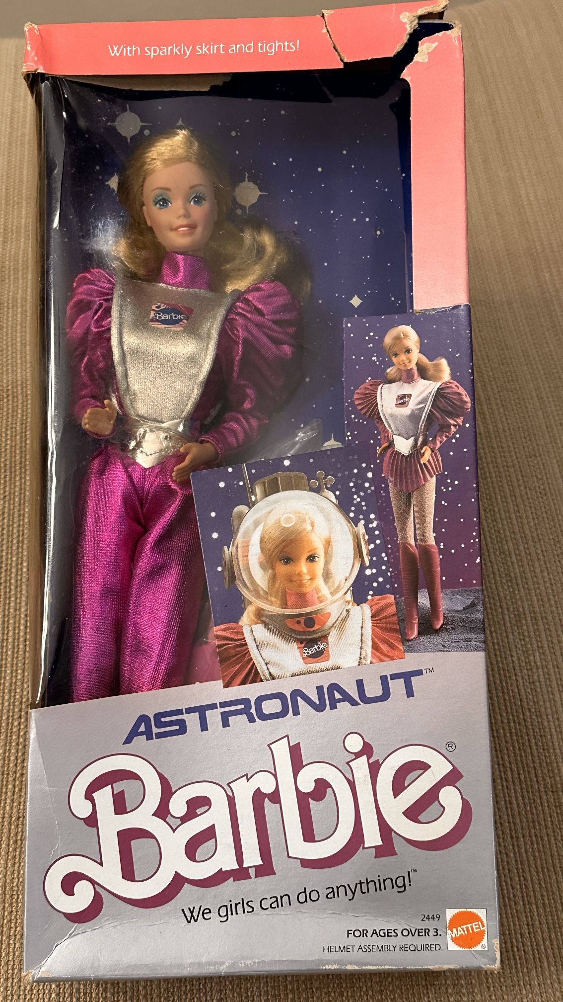 Vintage Astronaut Barbie  (1985)  