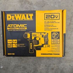 Dewalt 20v Sds Atomic Hammer Drill Brushless Brand New Tool Only 