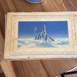 Walt Disney World fine china serving tray collectable