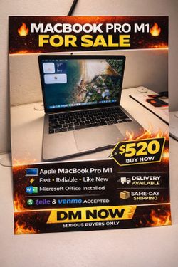 Apple MacBook Pro 13-inch (2020) with the Apple M1 chip