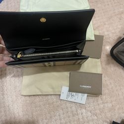 Burberry Galton vintange Leather Wallet 