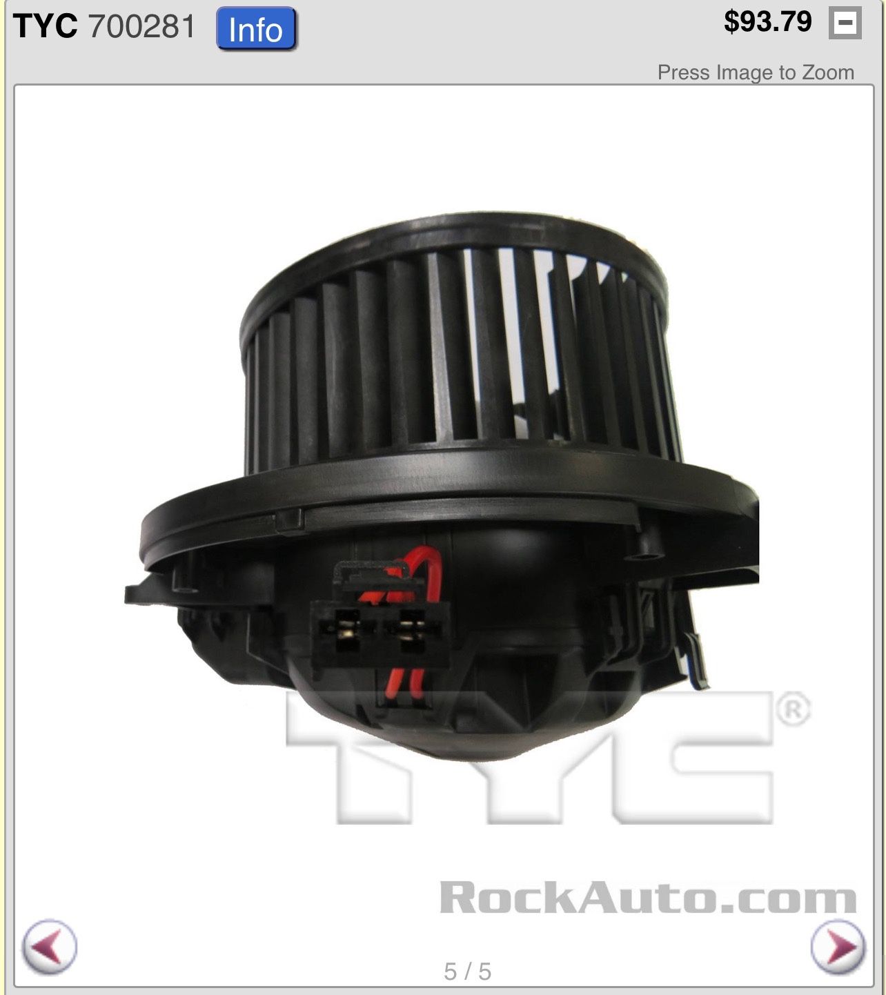 2012 BMW 328i 2.0l L4 TURBOCHARGED MOTOR BLOWER for Sale in West York