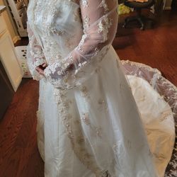 David's Bridal Wedding Dress