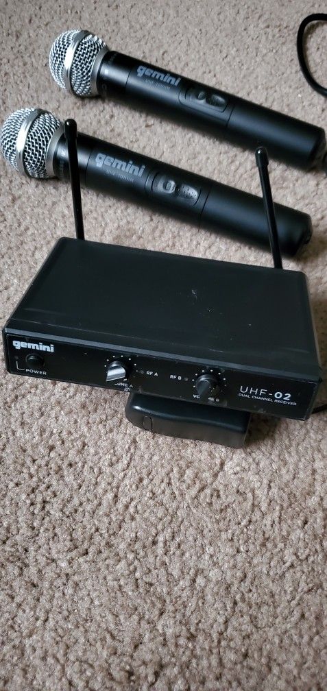 Gemini UHL-02 Dual Channel Receiver