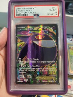 Gengar EX phantom forces psa 8 Pokémon