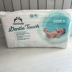 2 Packs Of Diapers Size 1