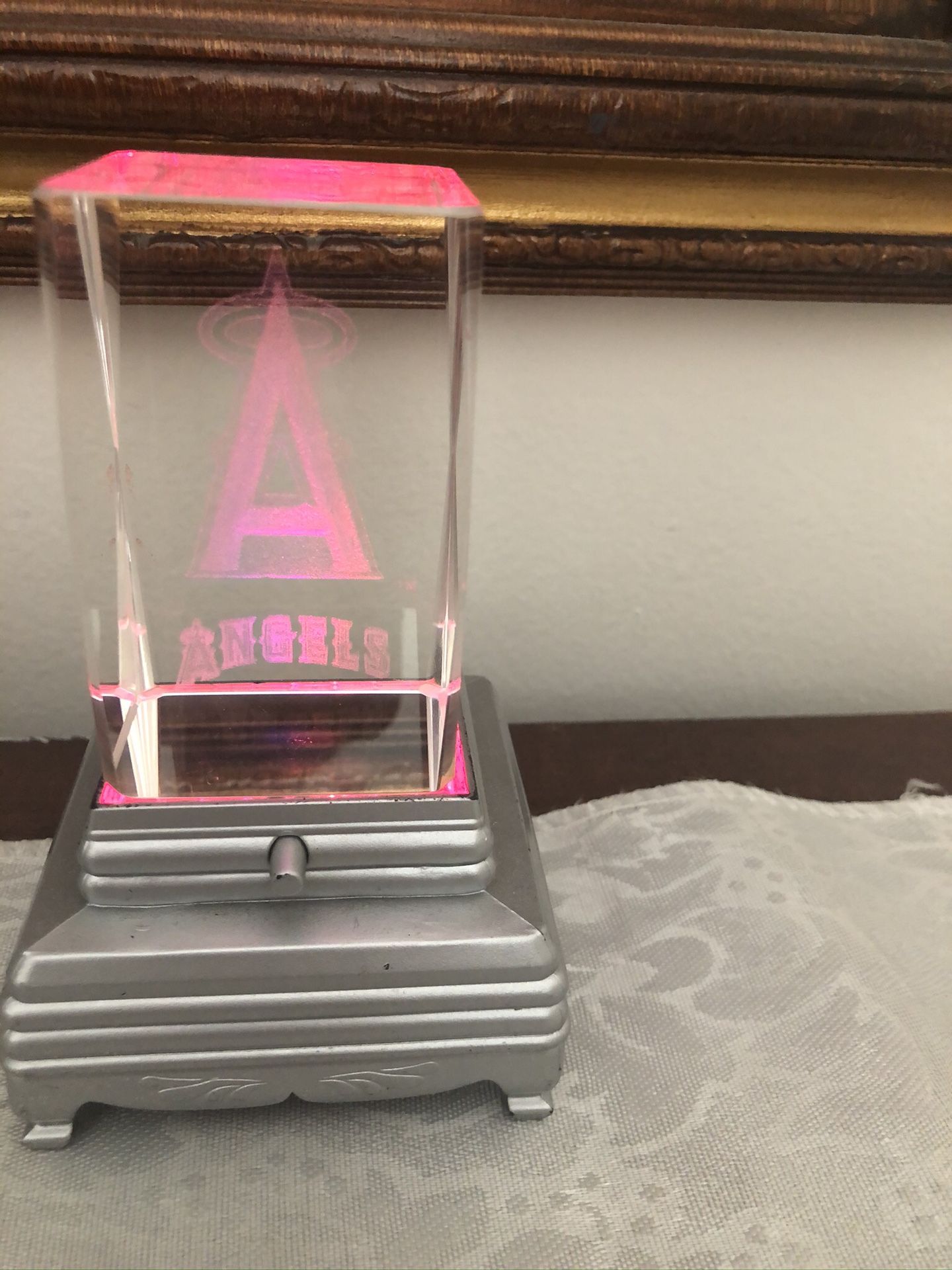 Anaheim angels glass light