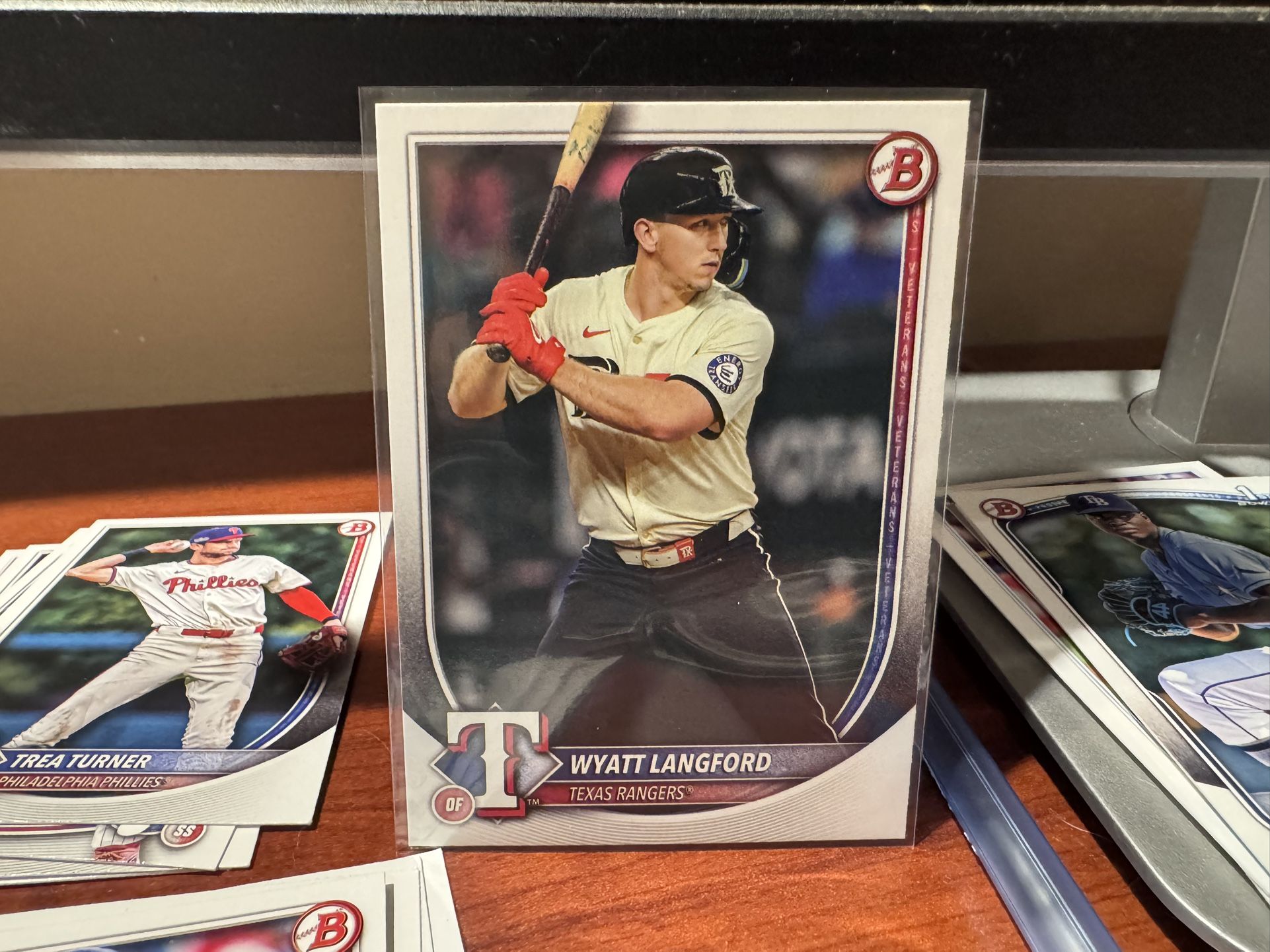 Topps & Bowman Texas Rangers Baseball cards