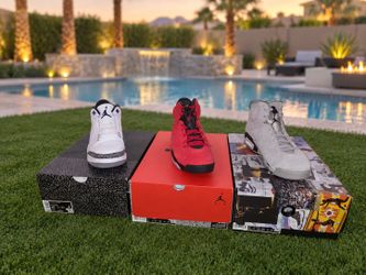 Jordan Bundle – 3 Pairs Size 12 w/ Boxes – 6s & Jordan 3s