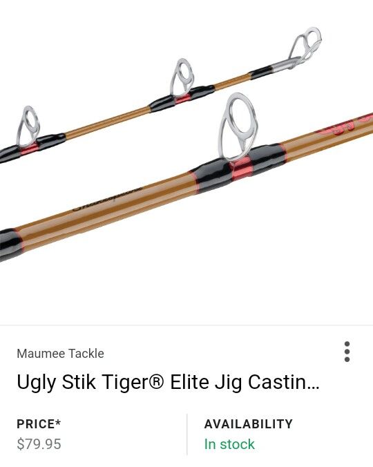 Ugly stik tiger elite jigging Outlet