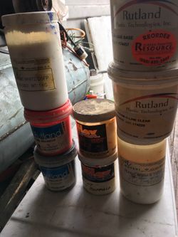 Plastisol and water base pigments