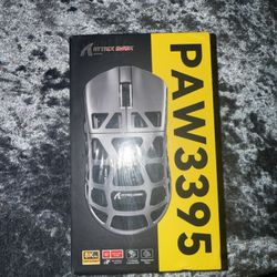 ATTACK SHARK R3 46g Superlight Magnesium Alloy Wireless Gaming Mouse, BT/2.4Ghz/Wired Computer Mouse, 8000Hz Wireless Polling Rate, PAW3395 26K DPI Op