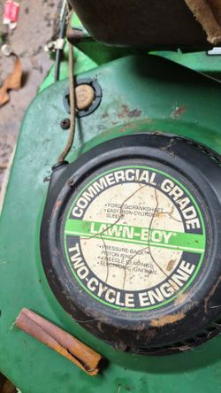 Lawn boy two cycle n Troy built