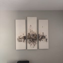 3 piece set wall painting