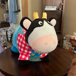 Blow Up Bounce Cow