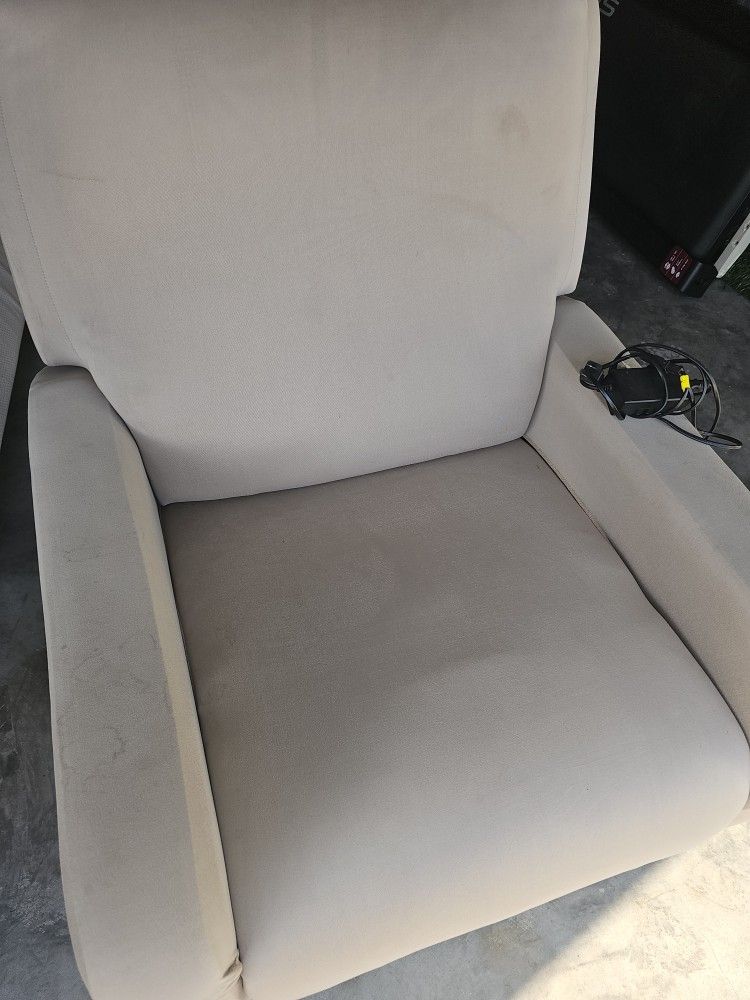 Covered Power Recliner Free