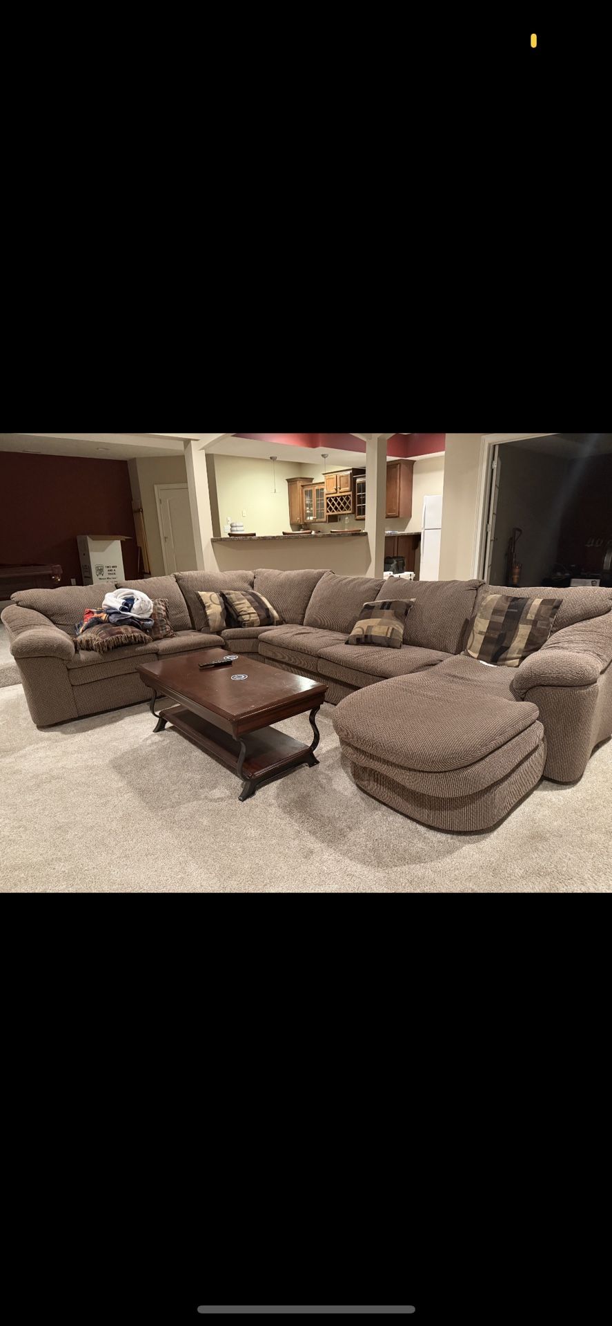 Couch, Recliner, pull out bed,chase