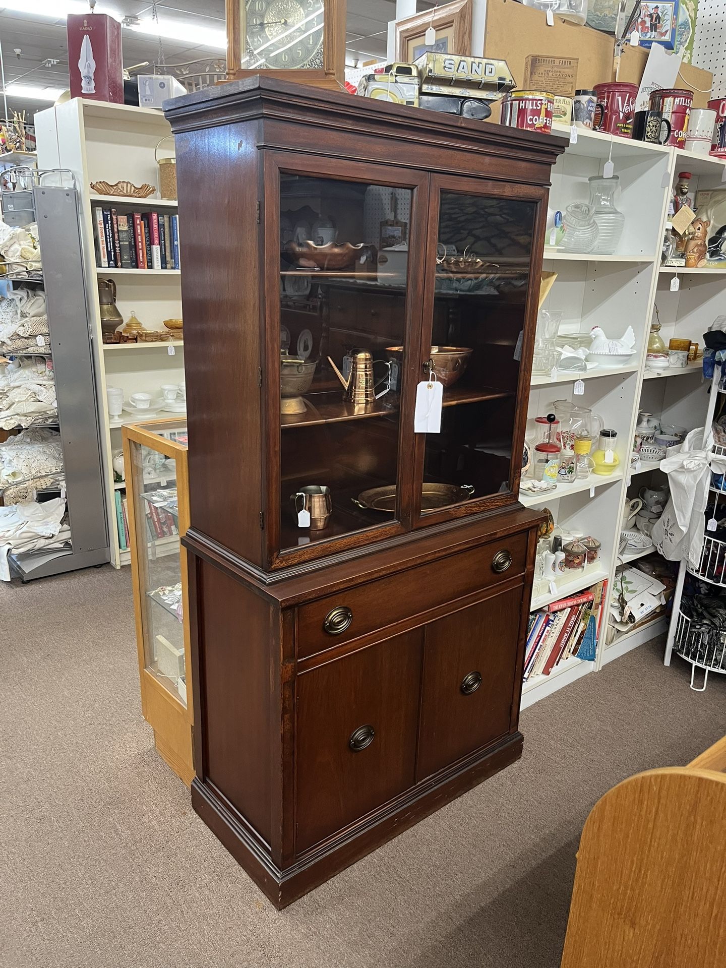 Dark China Cabinet
