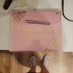 Quinceanera Guest Book Signing 
