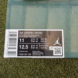 jordan 4 Retro oxidized Green 