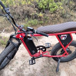 Modded Juiced Camp Scrambler 31 mph 52v