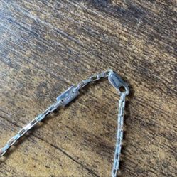 ⭐️⭐️GUCCI - NEW - Authentic Gucci Necklace Venetian Chain Sterling Silver 925  16.5”  ⭐️⭐️