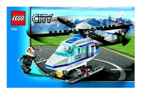 Lego City Police Helicopter