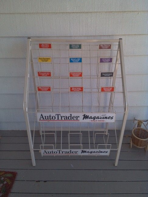 Vintage Magazine Rack For Sale