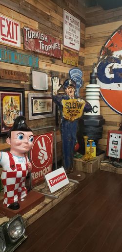 1950's School Zone Cop Sign 64 Inches Tall