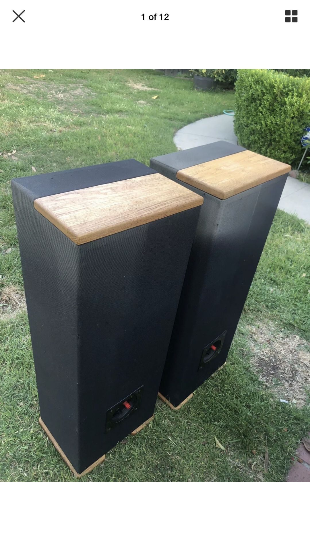 Chapman T7 vintage speakers 1970’s for Sale in North Hollywood, CA