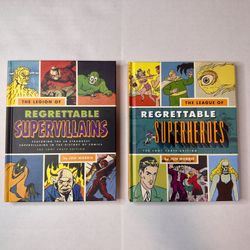 League Of Regrettable And Unforgettable Superheroes And Super Villain Books