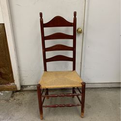 Antique Wooden Cane Chairs