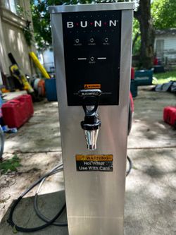 Dispensador comercial de agua caliente (acero inoxidable)