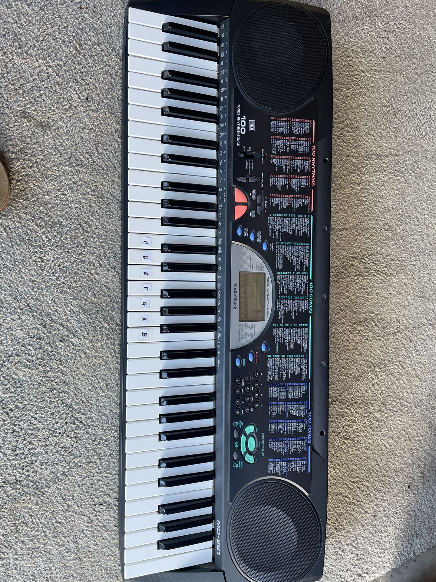 Keyboard MD-981