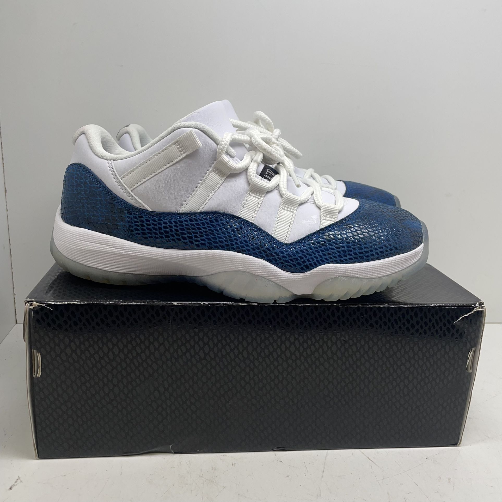 Jordan Retro 11 Low Snake Navy Shoes 202942/11