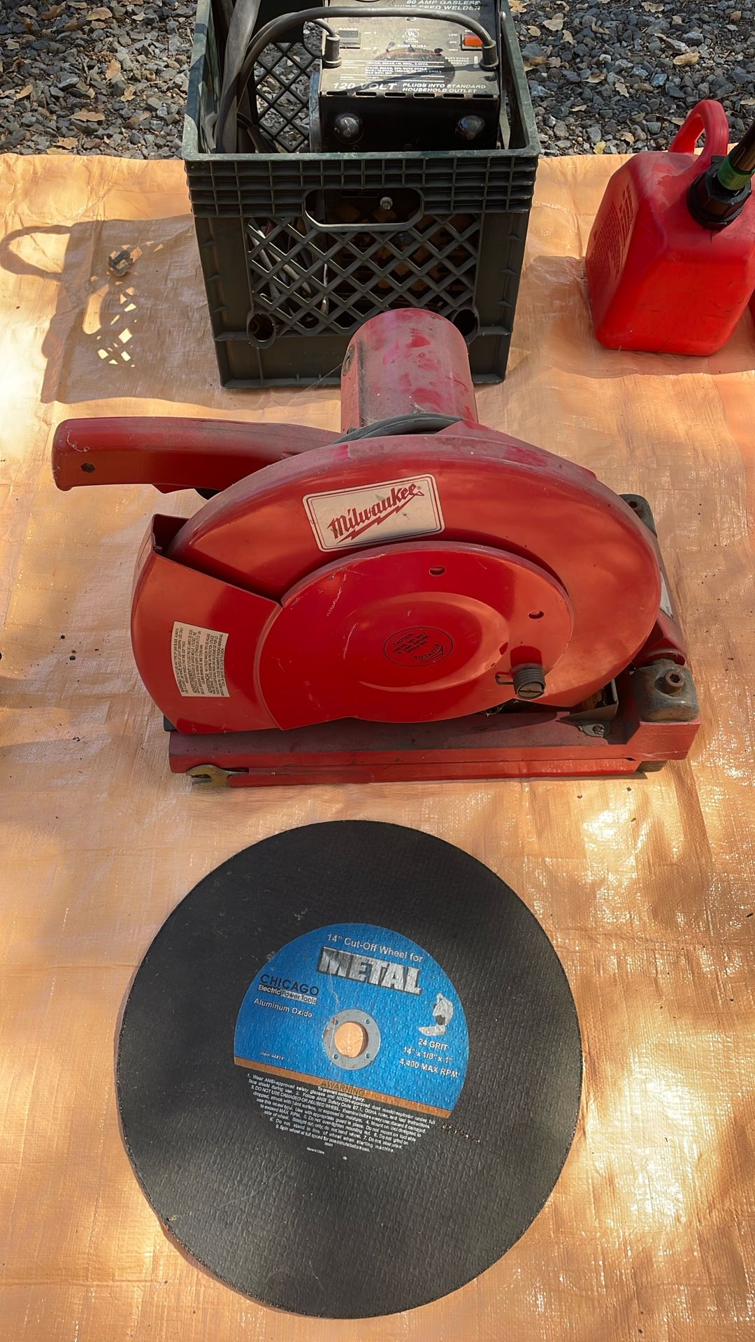 Milwaukee Chorded Chop Saw