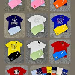 True Religion Short Sets 