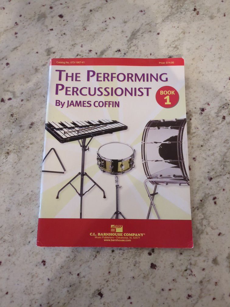 The Performing Percussionist(Book 1) Gently Used