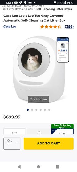 Self Cleaning Çat Litter Box