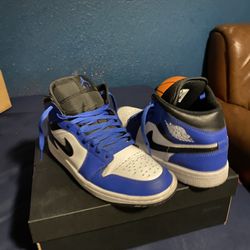 Blue Jordan 1s