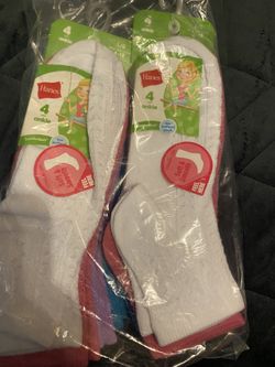 Hanes Women Socks Size 4-10. 8pc 