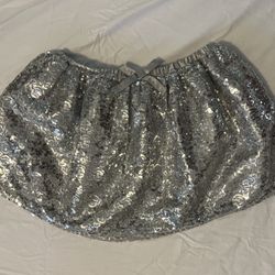 Garanimals Girls Silver Shiny Skirt – Size 8 – 365 Kids Collection - Gently Used