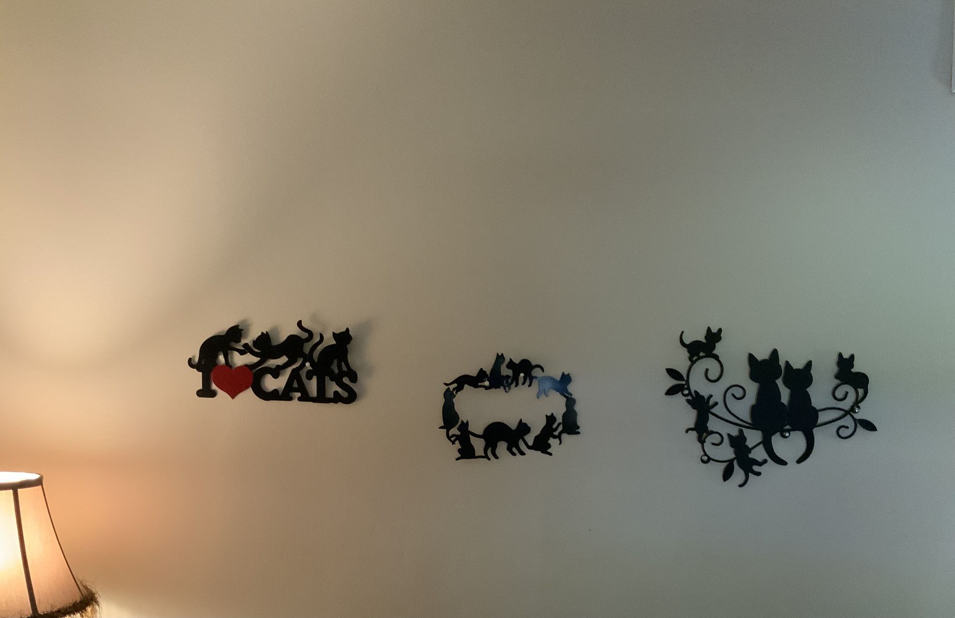 Metal Cat Wall Decor