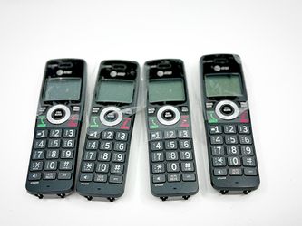 NEW! AT&T 4-Handset Phone Set – Long Range & Easy to Use