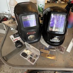 Welding helmets 