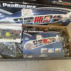 MEGA BLOKS Sea Wolf submarine building set like Legos