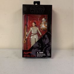 Star Wars The Black Series Rey &BB-8.  6”