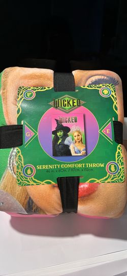 Wicked movie comfort throw