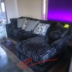 New! MIDNIGHT MADNESS! Super Comfy ~ Luxurious Soft Touch Sofa Sectional! 